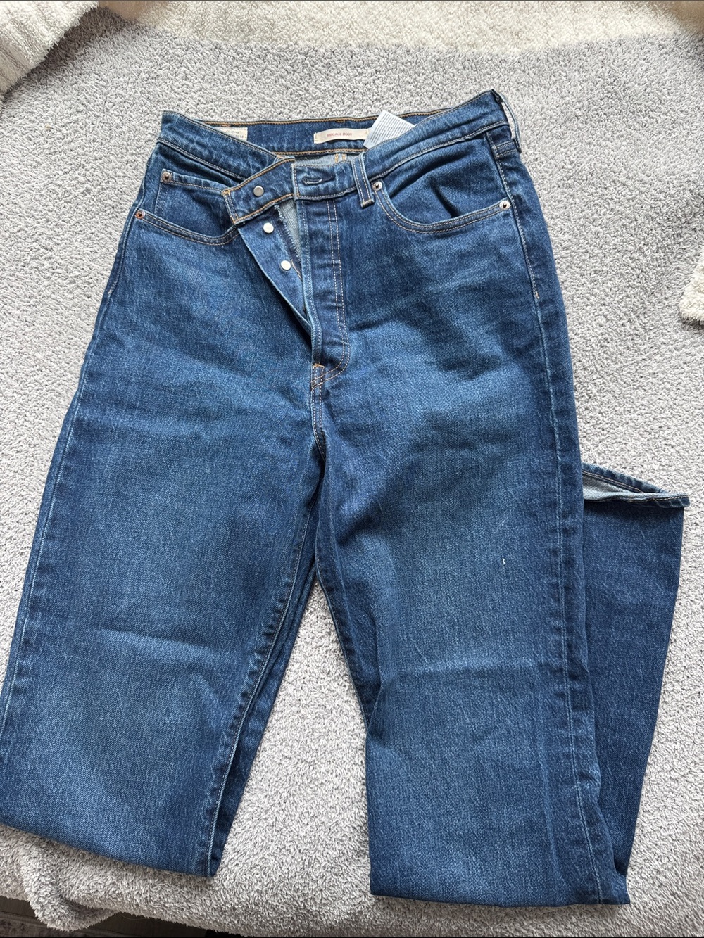 Levi's Women's Boot Cut Jeans - Dark Blue Denim